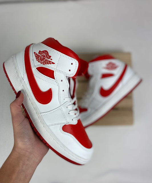 Jordan 1 White Red