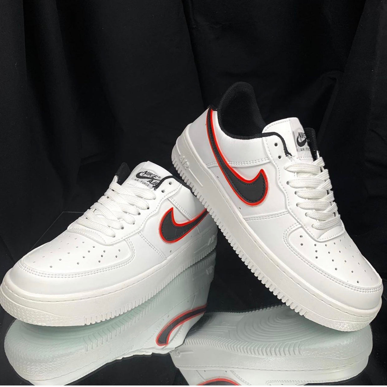 Air force 1 “White-Black-Red”