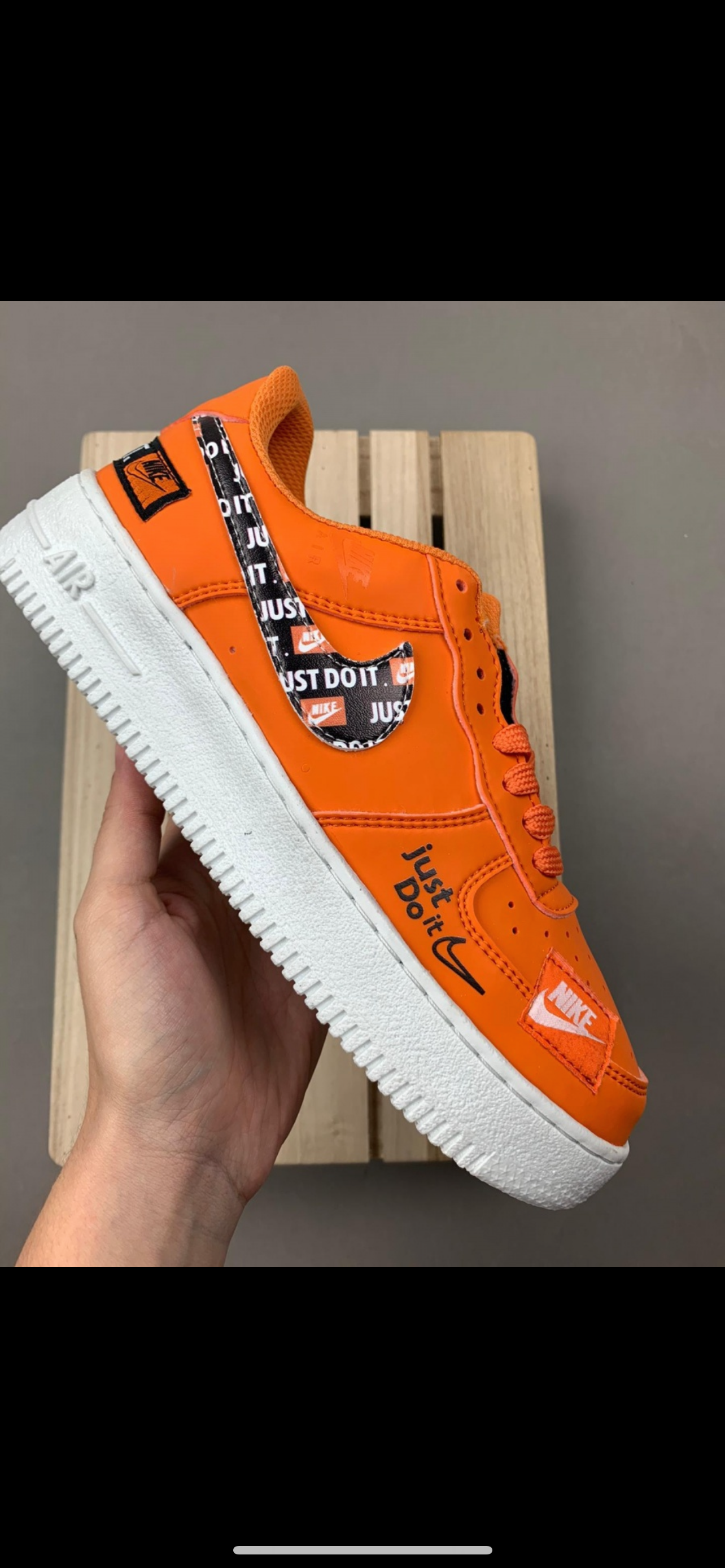 Air force 1 “Just do It Orange”